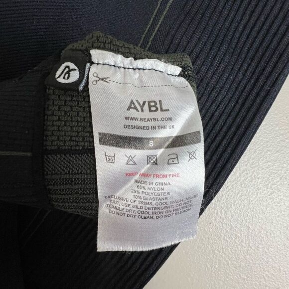 AYBL Womens Small Black Mid Rise Reflex Seamless Leggings - Picture 9 of 9